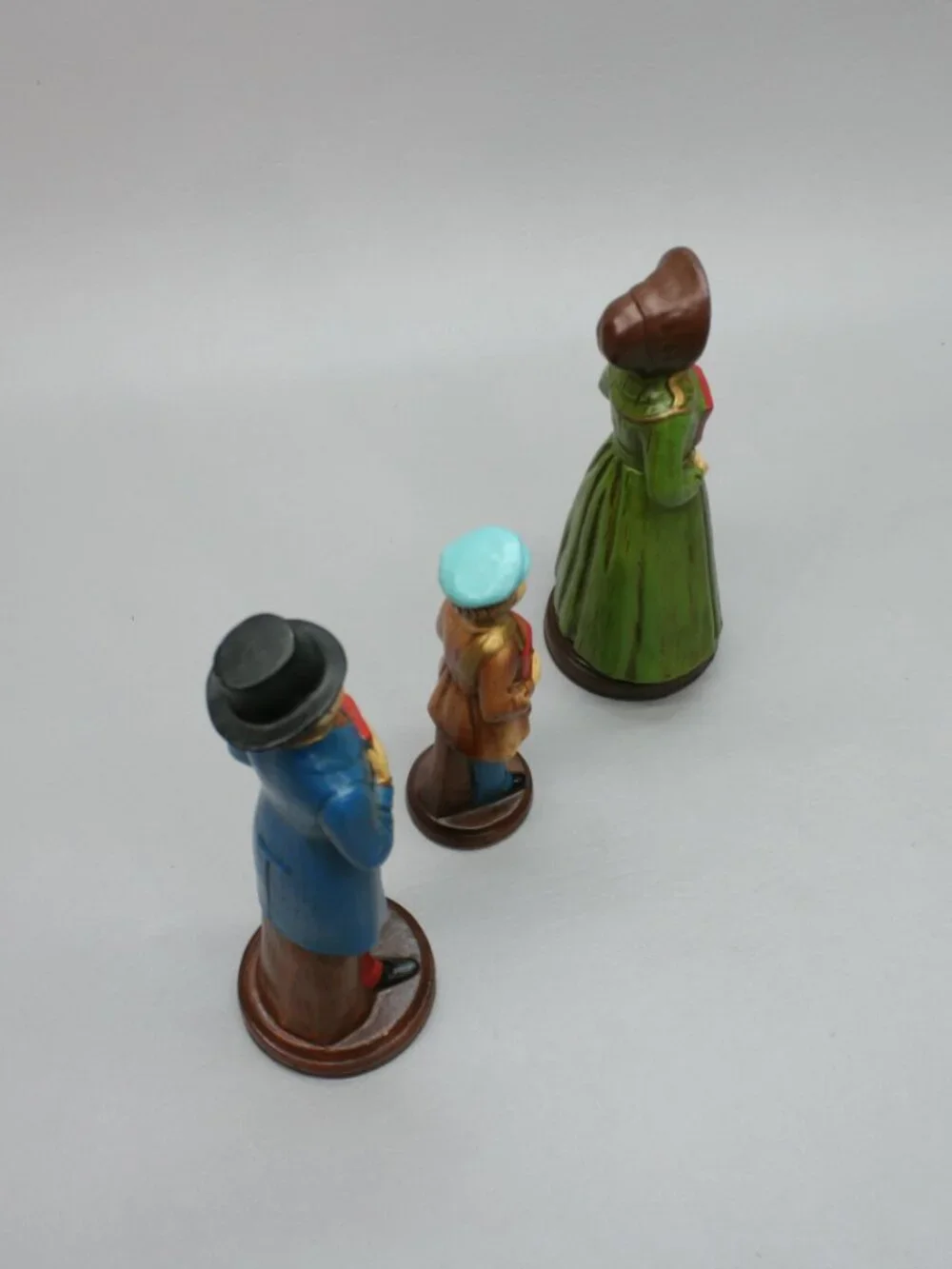 ​Vintage Set 3 Singing Songs Family Carolers Victorian Christmas Figures - Japan